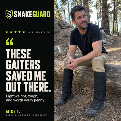 SnakeGuard™ - Tactical Snake Bite Protection for Hunting & Outdoor