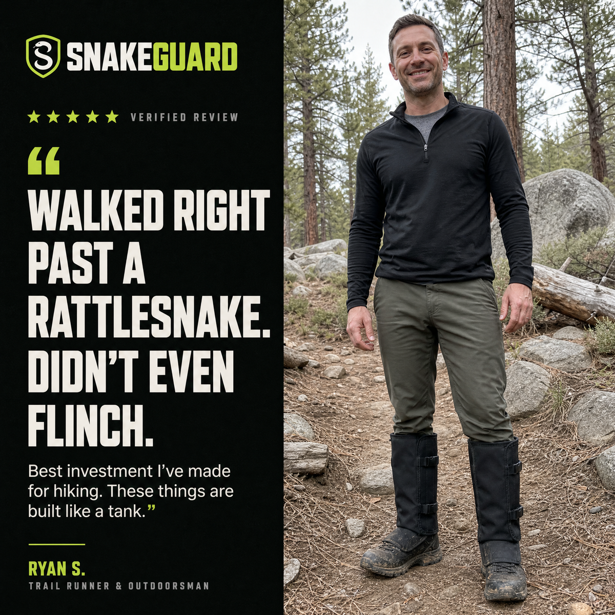 SnakeGuard™ - Tactical Snake Bite Protection for Hunting & Outdoor