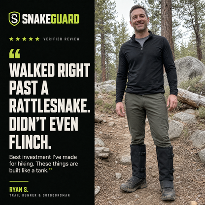 SnakeGuard™ - Tactical Snake Bite Protection for Hunting & Outdoor